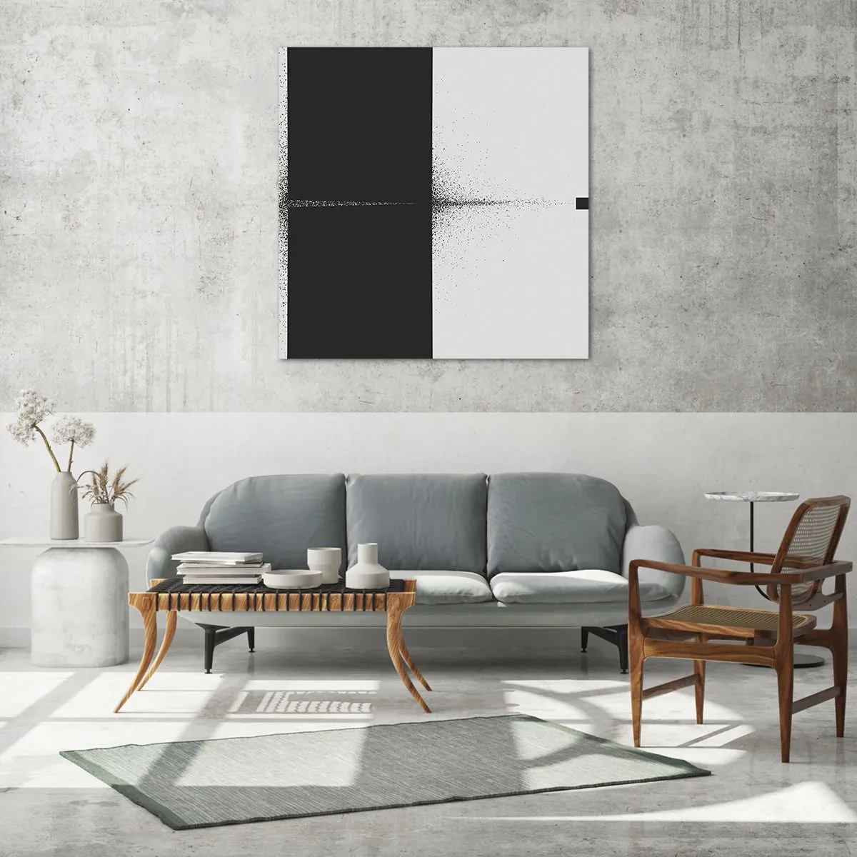 Obraz na skle - Priamo k cieľu - 40x40 cm