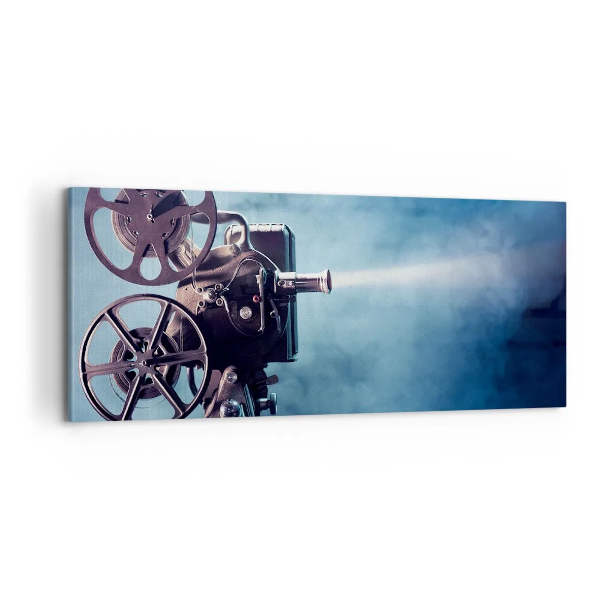 Obraz na plátne - V starom kine - 100x40 cm