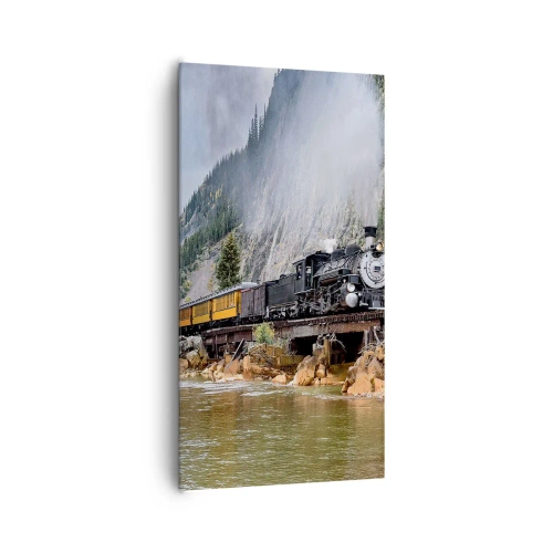 Obraz na plátne - A kam to? Kam? - 65x120 cm