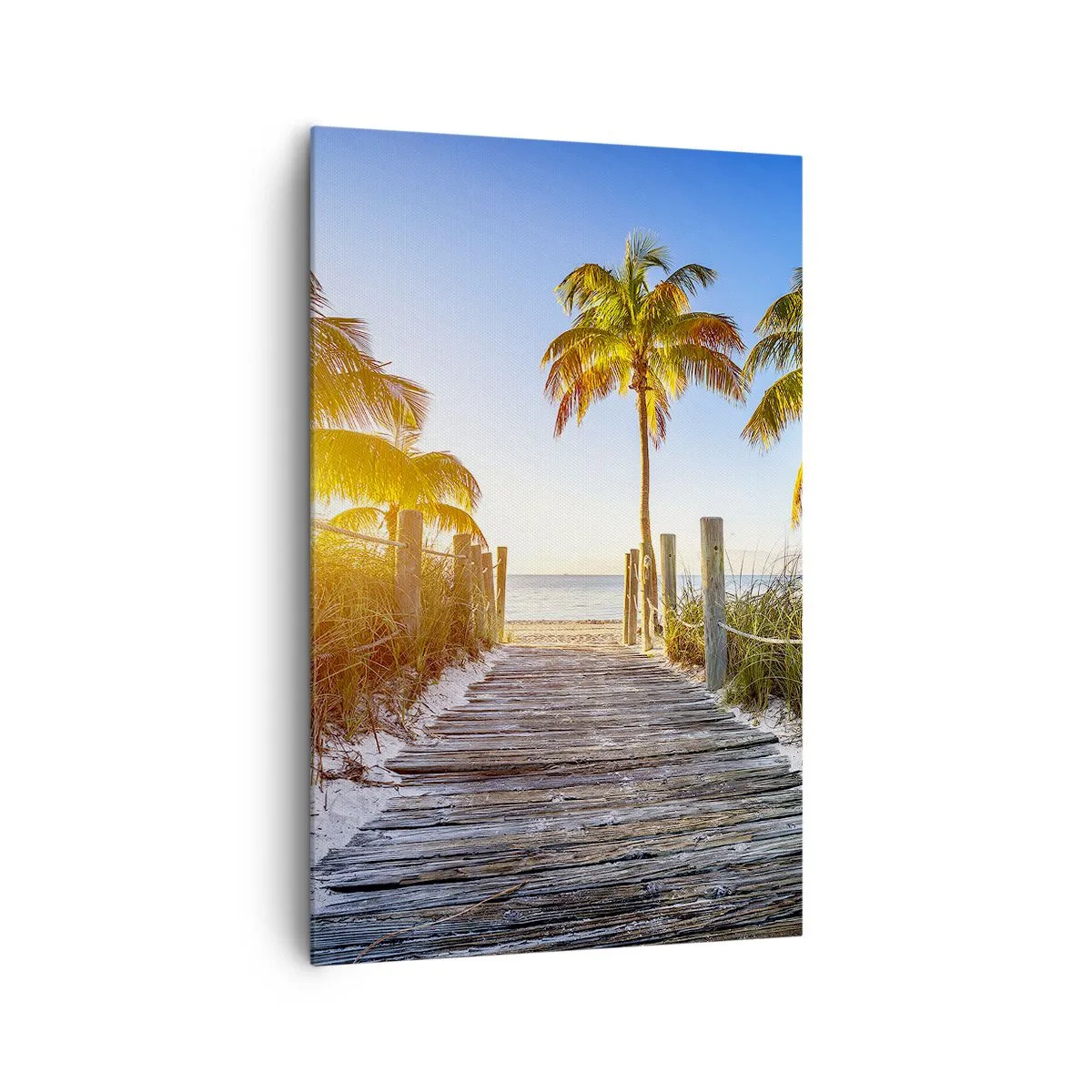 Obraz na plátne - Priamo do raja - 80x120 cm