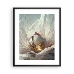 Plagát v čiernom ráme - Rozkvitá raz za sto rokov - 40x50 cm