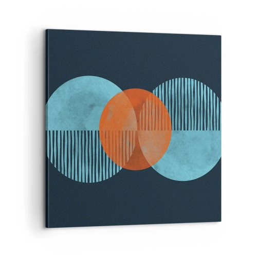 Obraz na plátne - Symetrická kompozícia - 60x60 cm