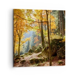 Obraz na plátne - Čas na odpočinok - 70x70 cm