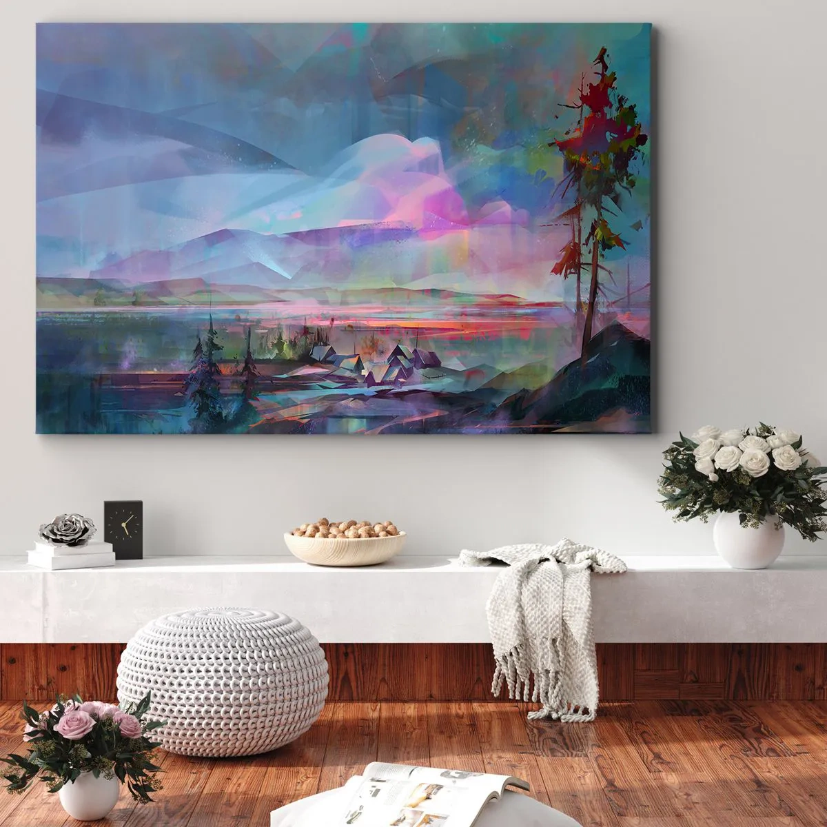 Obraz na plátne - Pod priateľským nebom - 100x70 cm