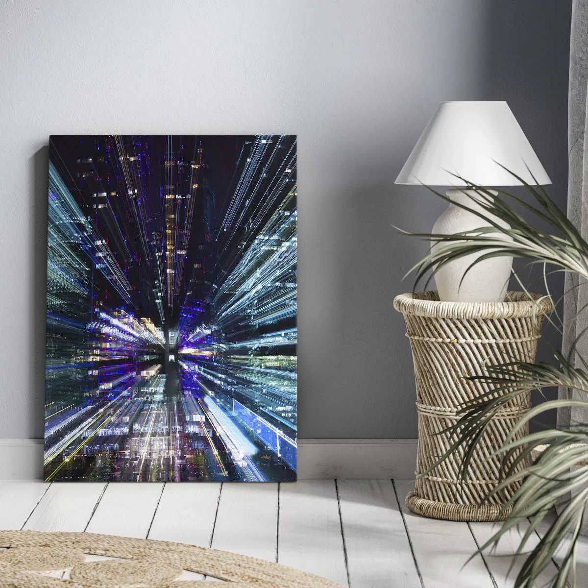 Obraz na plátne - Prechod do hyperpriestoru - 50x70 cm