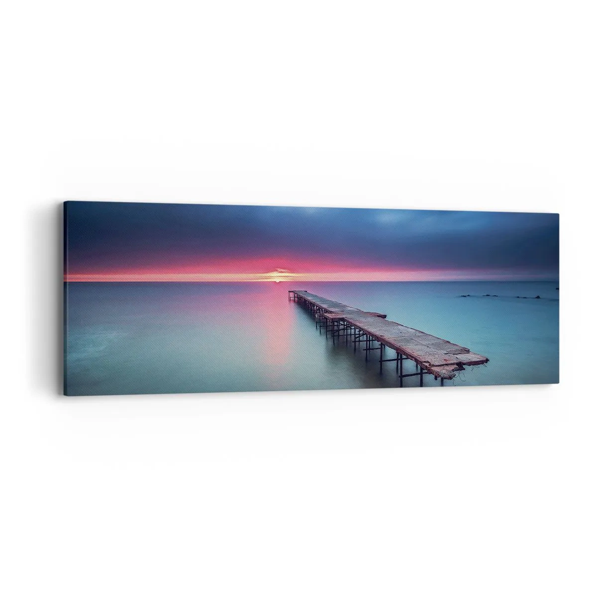 Obraz na plátne - Medzi nebom a zemou - 90x30 cm