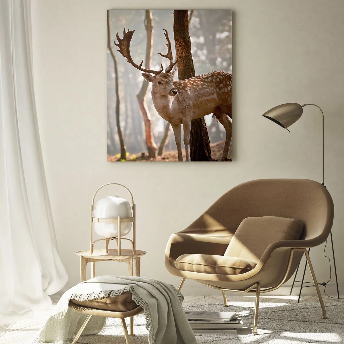 Obraz na skle - Svetlo mladosti - 80x120 cm