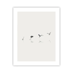 Plagát - Štyri jednoduché kroky - 40x50 cm