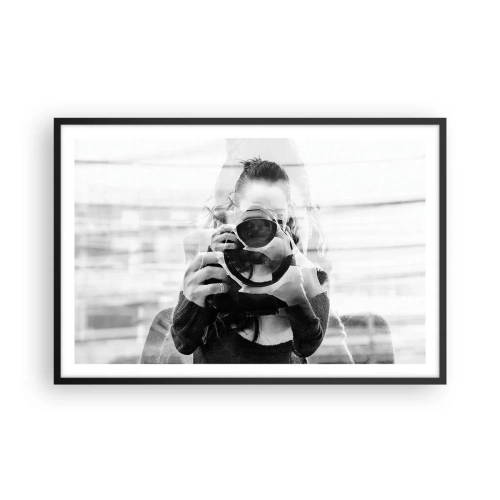 Plagát v čiernom ráme - Tvorca a materiál - 91x61 cm