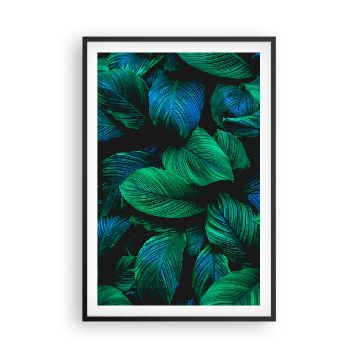 Plagát v čiernom ráme - V zelenom dave - 61x91 cm