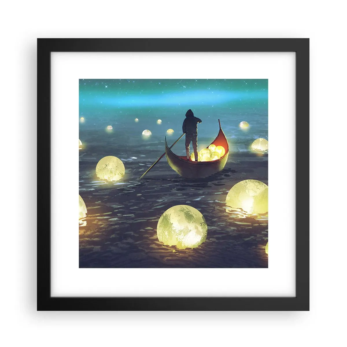 Plagát v čiernom ráme - Veci, o ktorých sa filozofom nezdá - 30x30 cm