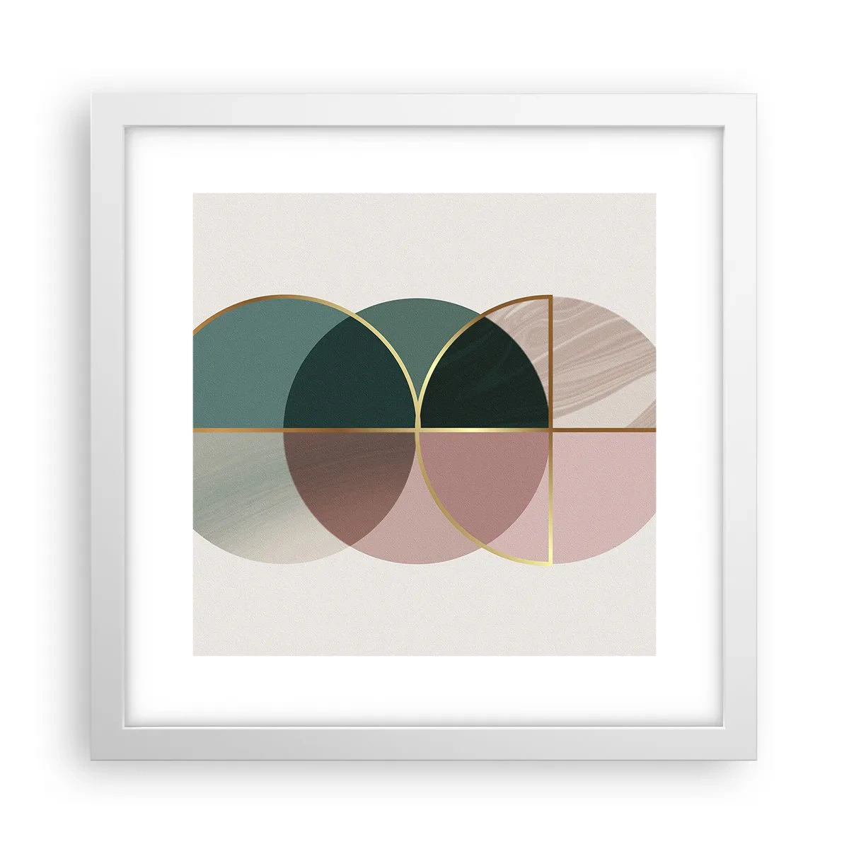 Plagát v bielom ráme - Kolesá… - 30x30 cm