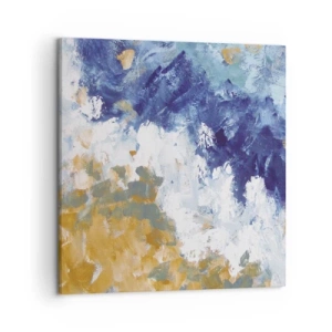 Obraz na plátne - Tanec živlov - 50x50 cm