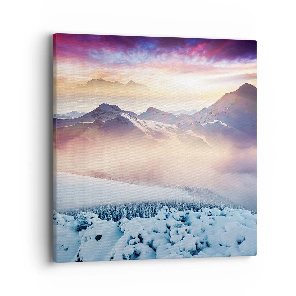 Obraz na plátne - Sila a čistota prírody - 40x40 cm