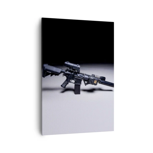 Obraz na plátne - Temný rytier - 70x100 cm