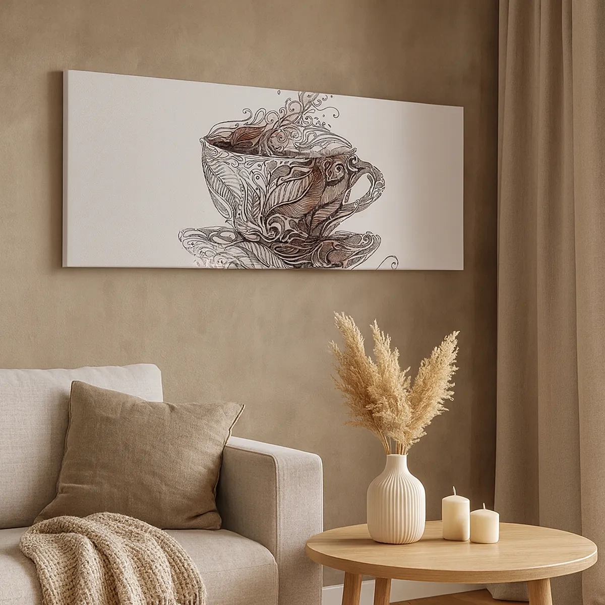Obraz na plátne - Čaj dobrý na všetko - 30x30 cm