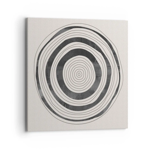 Obraz na plátne - Dôležité je to, čo je uprostred - 70x70 cm