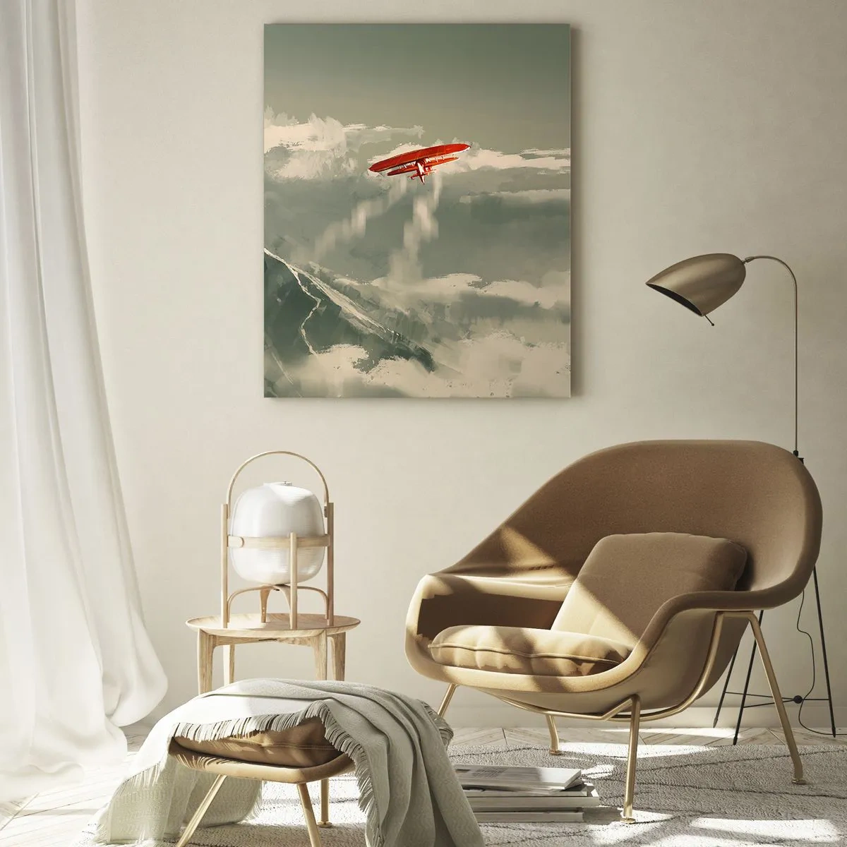 Obraz na skle - Nebojácny priekopník - 50x70 cm