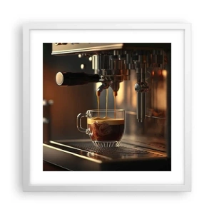 Plagát v bielom ráme - Zmyselná zmes - 40x40 cm