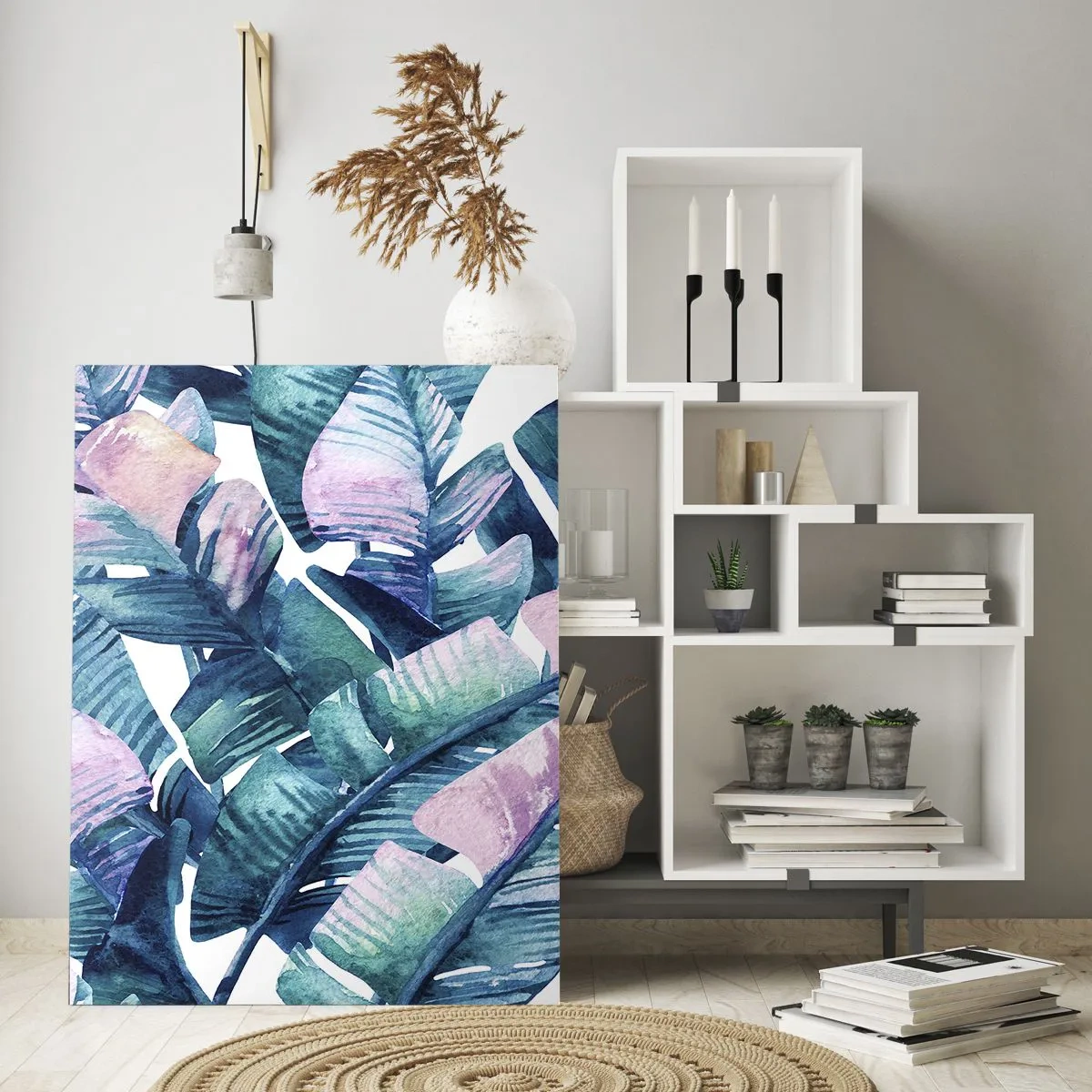 Obraz na skle - V banánovom háji - 50x70 cm