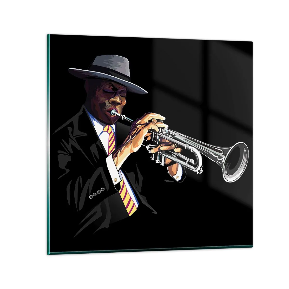 Obraz na skle - Kúzlo starej školy - 40x40 cm