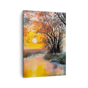 Obraz na plátne - Jesenný nádych - 50x70 cm