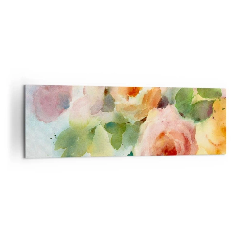 Obraz na plátne - Jemné ako akvarel - 160x50 cm