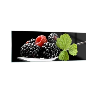 Obraz na skle - Chuť sviežosti - 140x50 cm