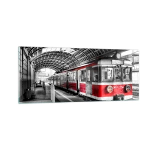 Obraz na skle - Možno je to životná cesta? - 100x40 cm