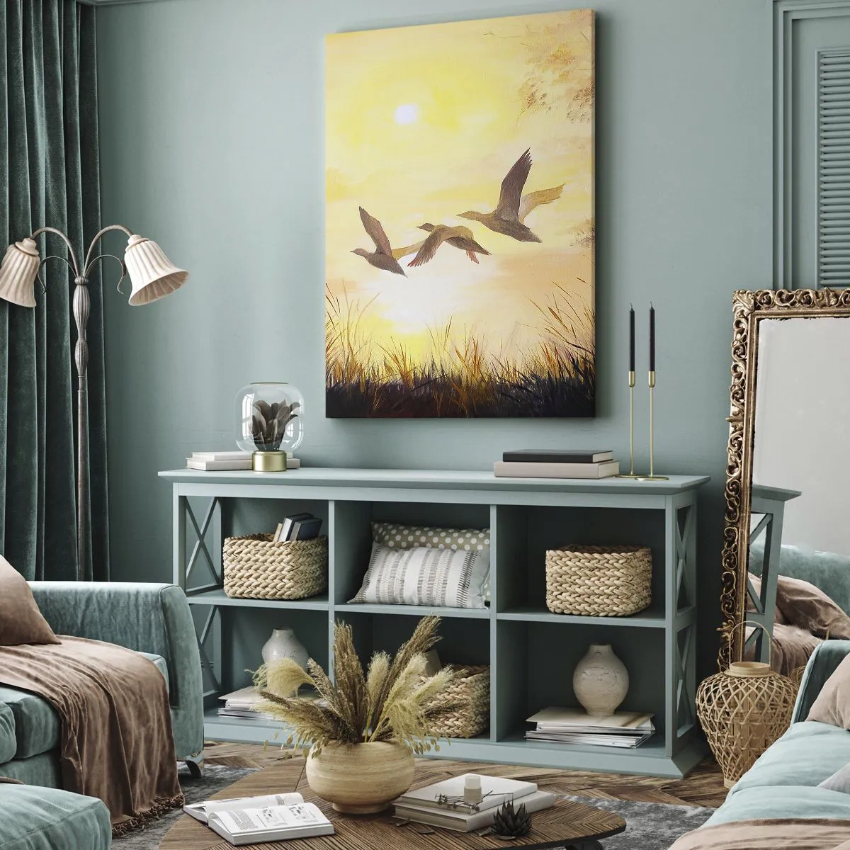 Obraz na plátne - Začiatok ďalekej cesty - 55x100 cm