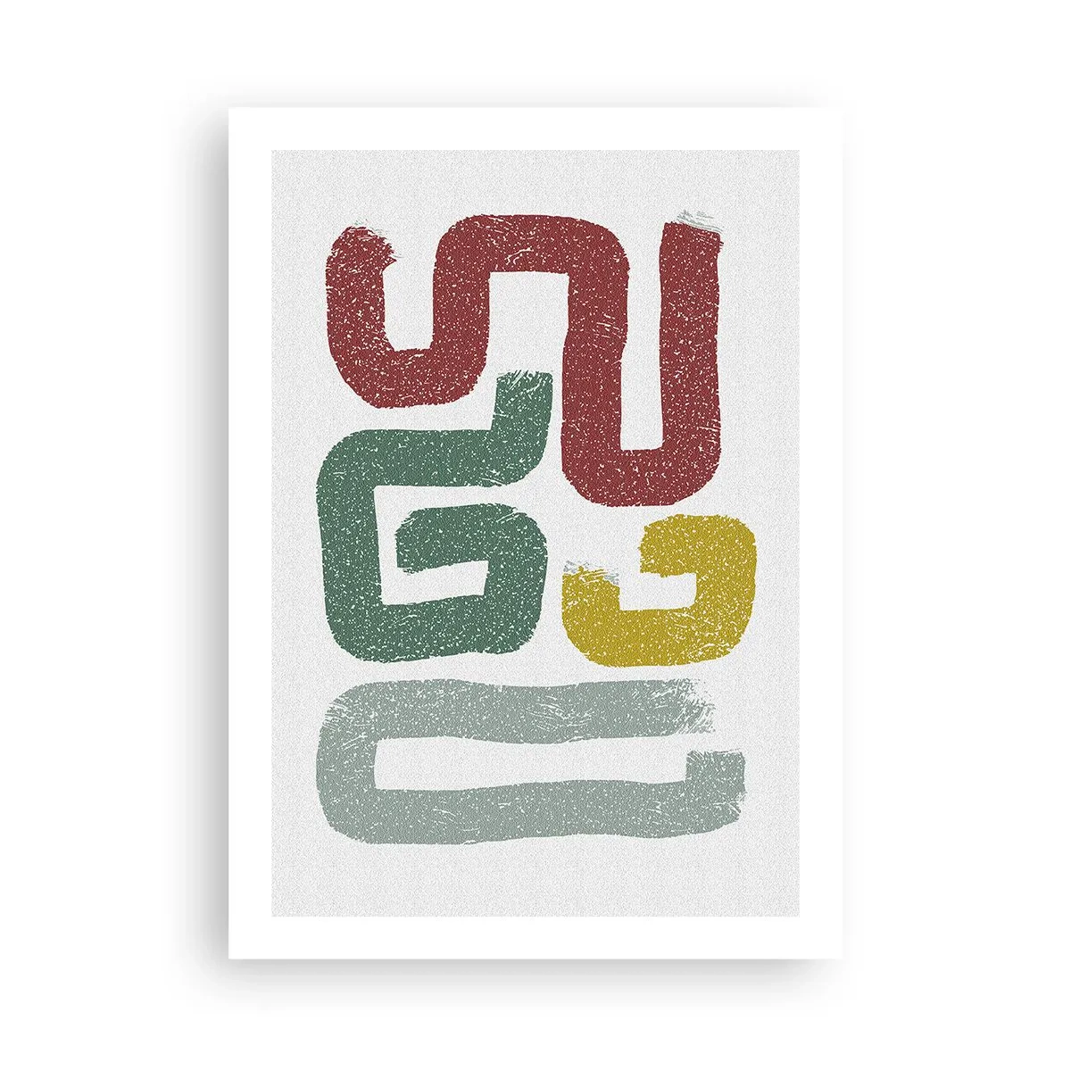 Plagát - V neznámom jazyku - 50x70 cm