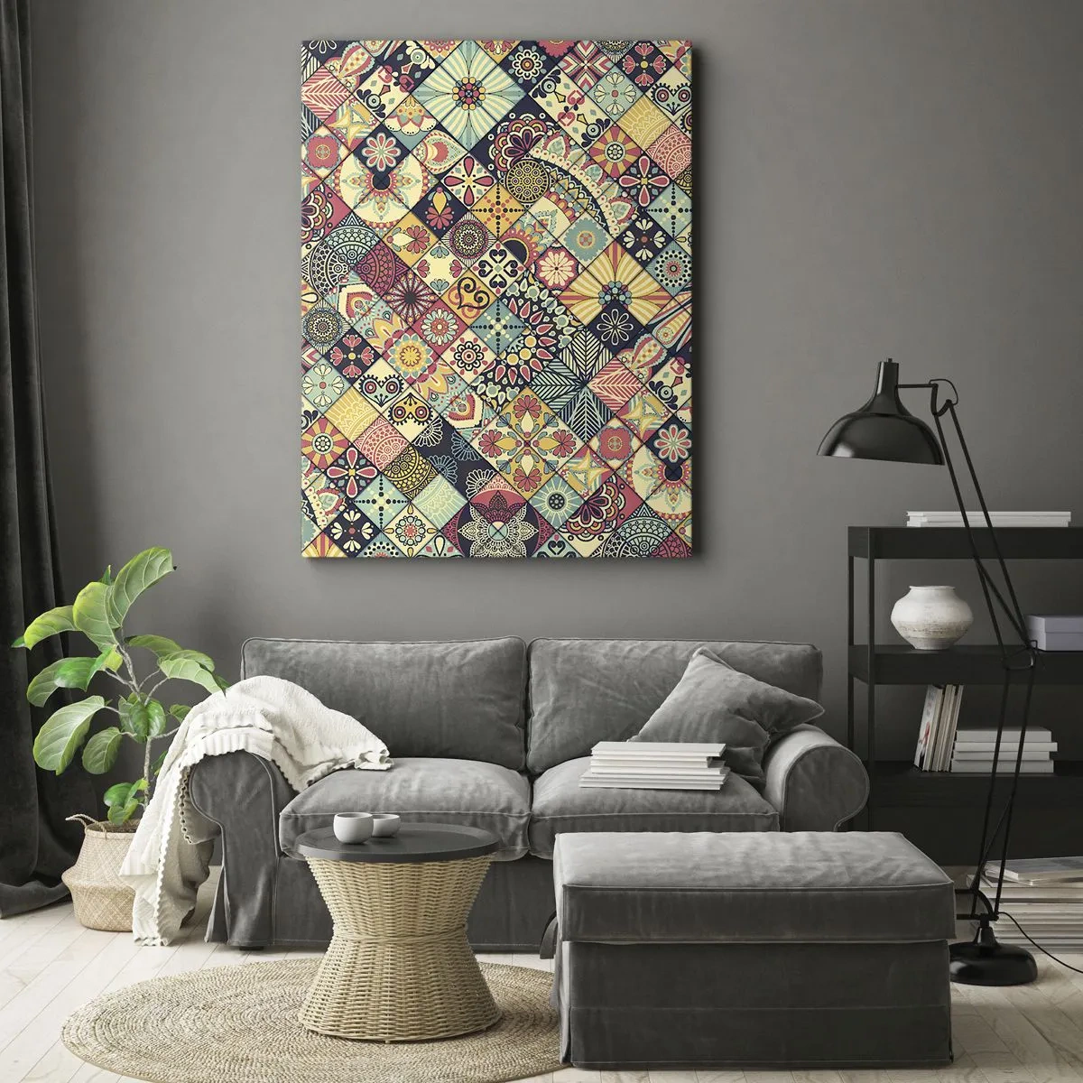 Obraz na plátne - Marocká vízia - 50x70 cm
