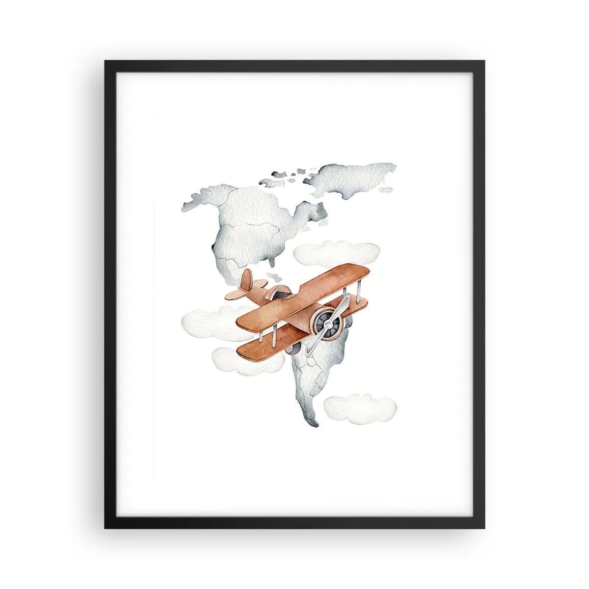 Plagát v čiernom ráme - V priekopníckom duchu - 40x50 cm