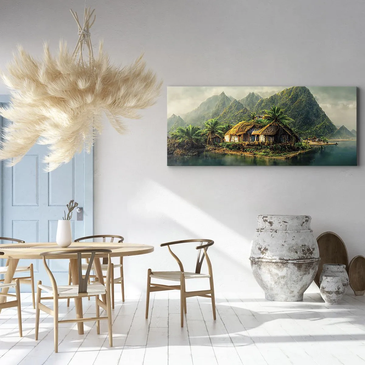 Obraz na plátne - Tropický raj - 140x50 cm