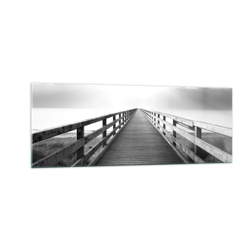 Obraz na skle - Do diaľky… - 140x50 cm