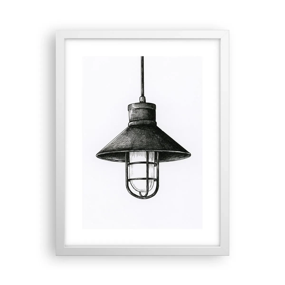 Plagát v bielom ráme - Ako pred rokmi… - 30x40 cm