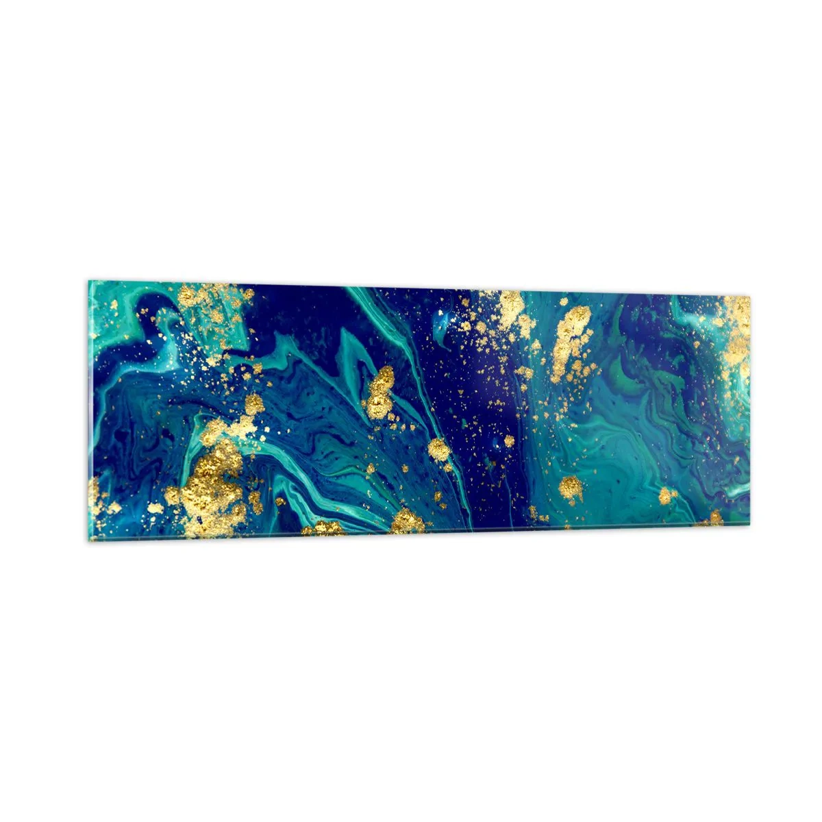 Obraz na skle - Plátky slnka - 90x30 cm