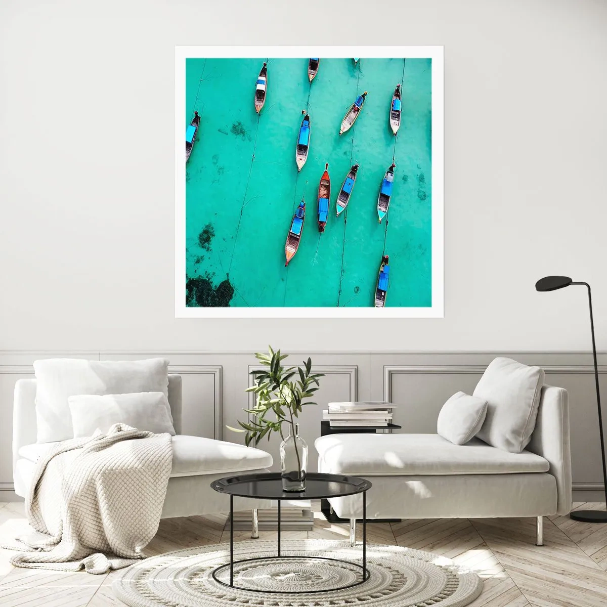 Plagát - V radostnom očakávaní - 60x60 cm