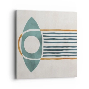 Obraz na plátne - Znaky a rituály - 40x40 cm