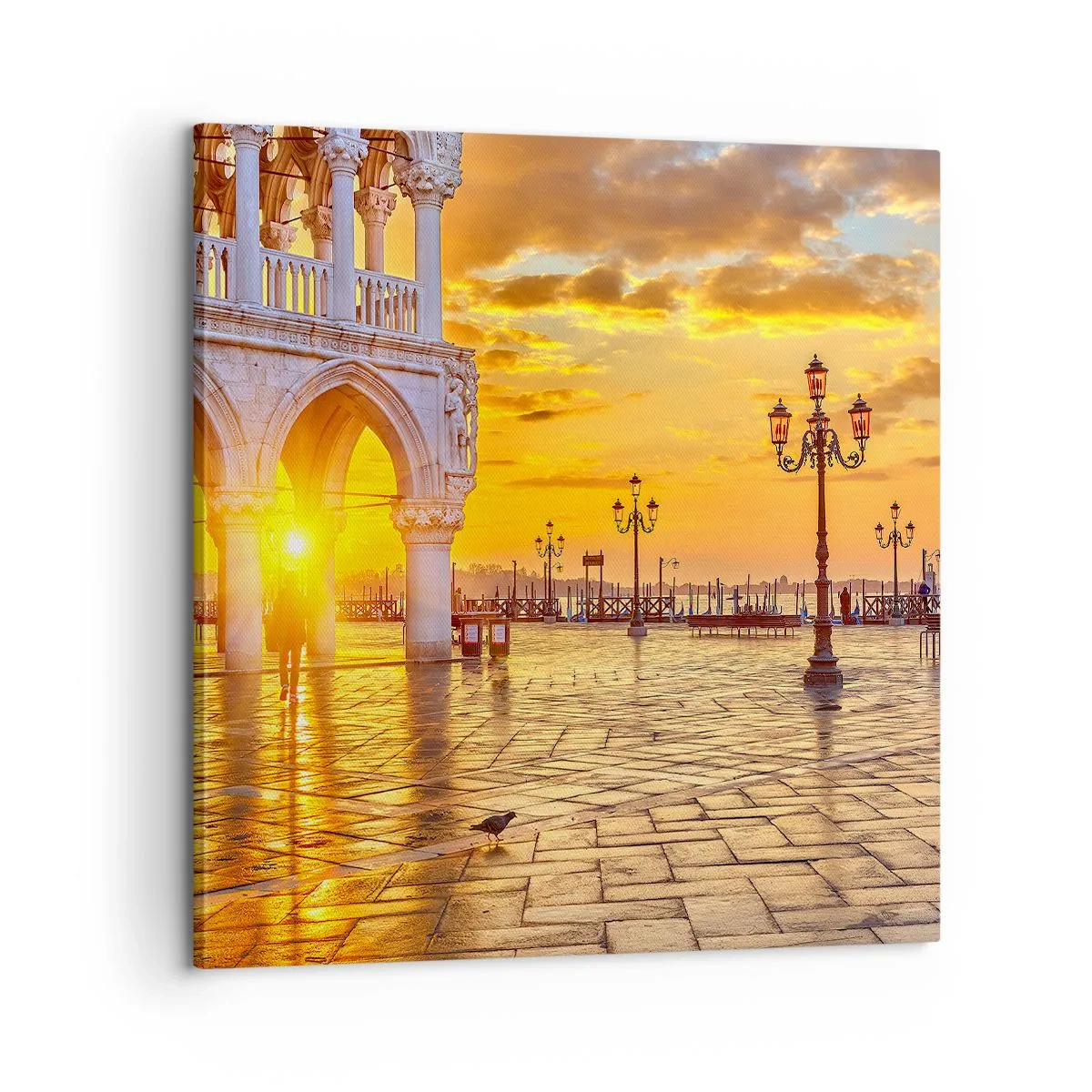 Obraz na plátne - Kde sú všetci? - 60x60 cm