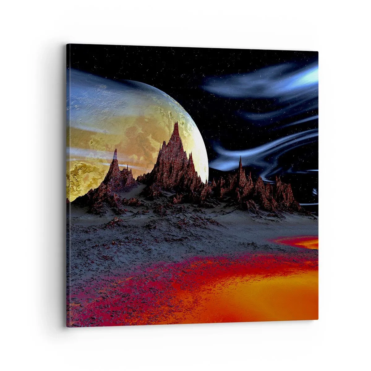 Obraz na plátne - Neznámy svet - 70x70 cm