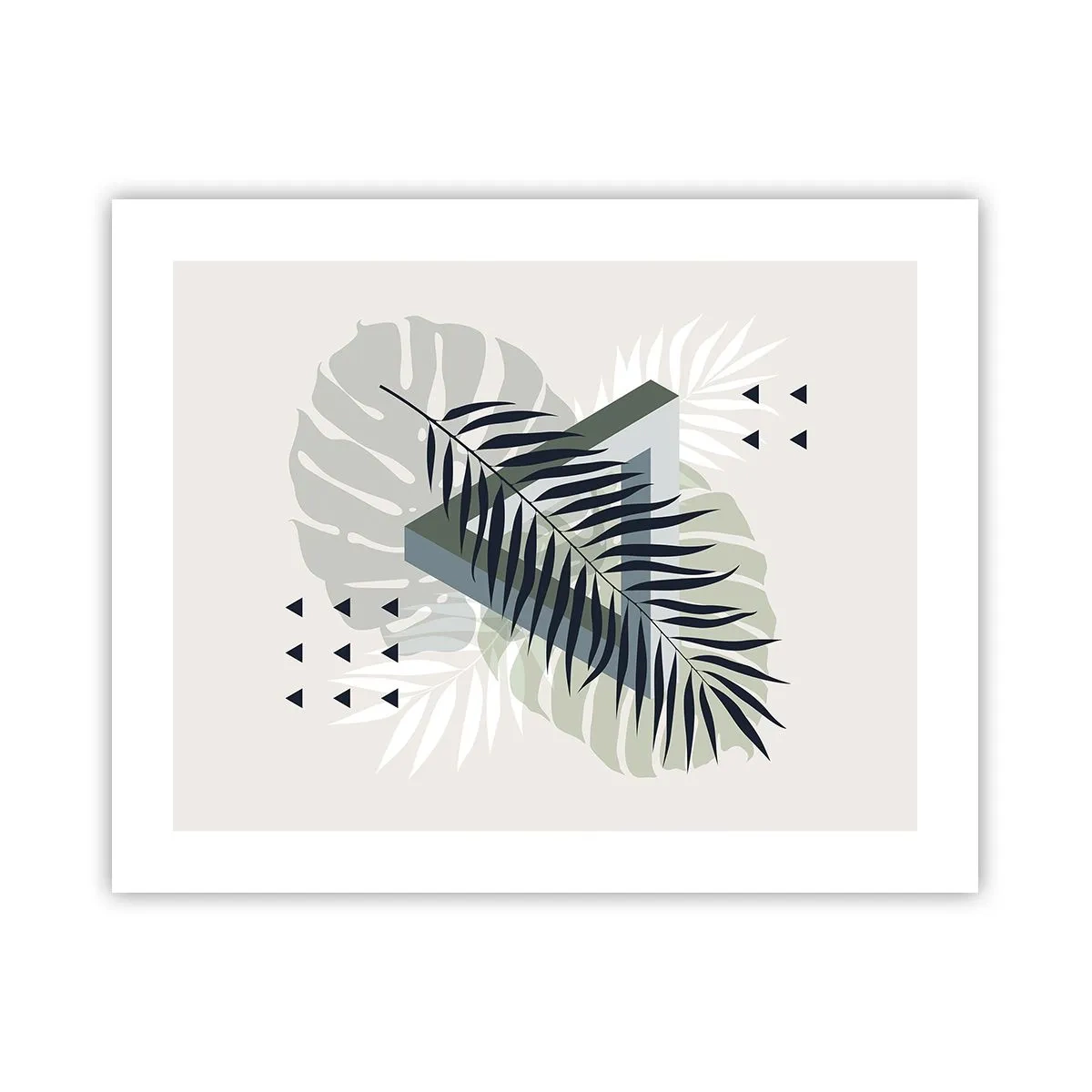 Plagát - Príroda a geometria – dva poriadky? - 50x40 cm