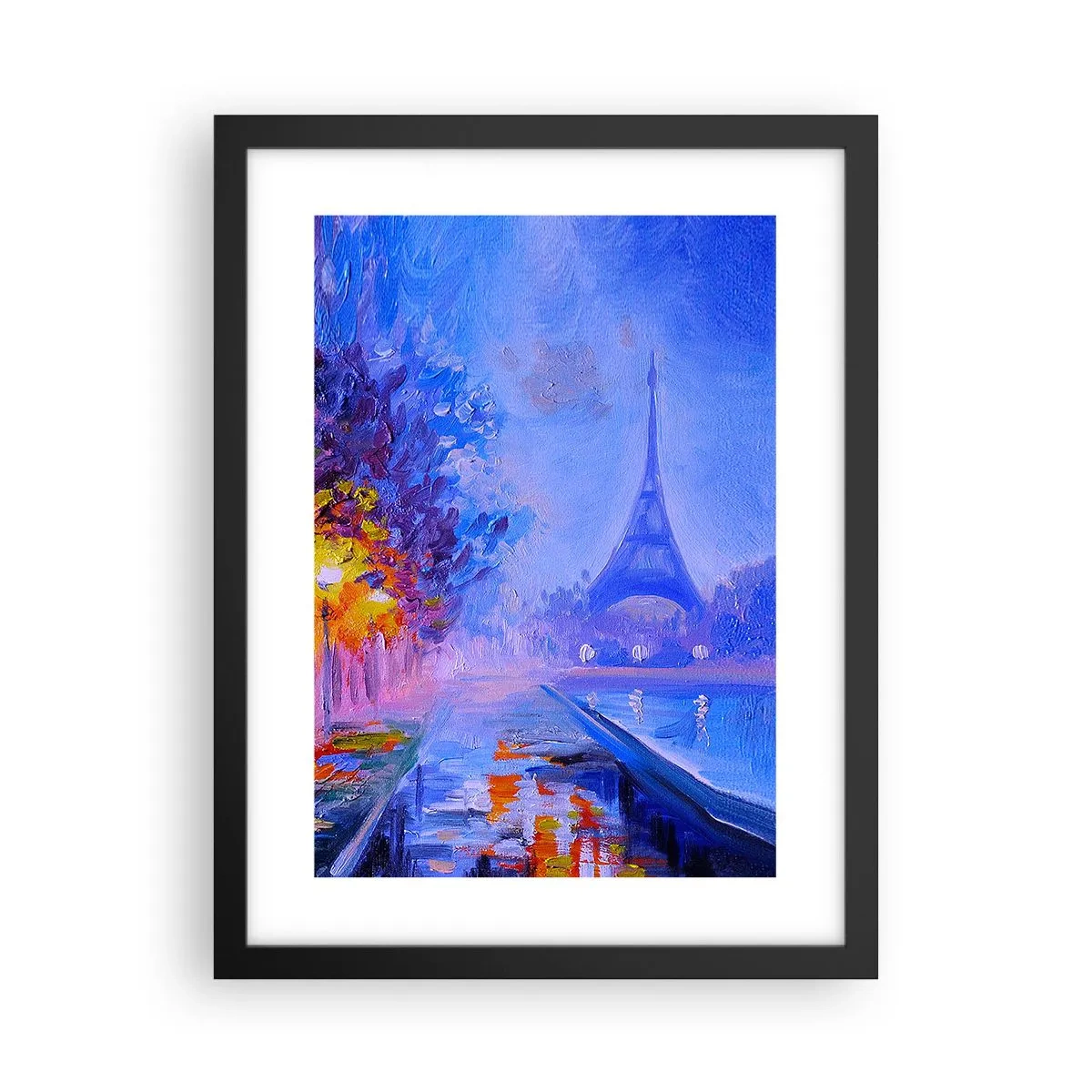 Plagát v čiernom ráme - Prechádzka snov - 30x40 cm
