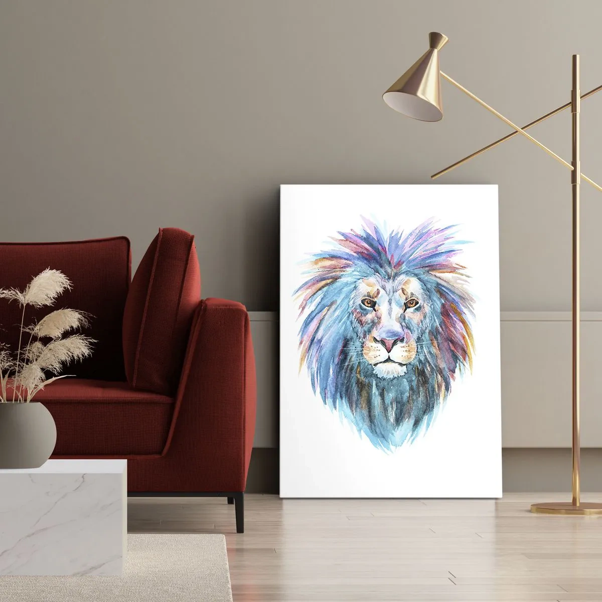 Obraz na plátne - Elektrizujúca aura - 50x70 cm