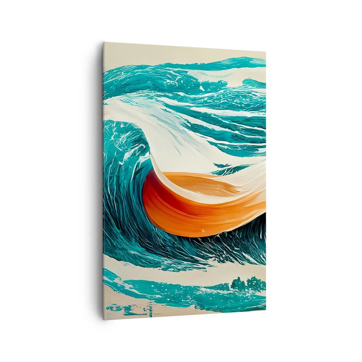 Obraz na plátne - Surferov sen - 80x120 cm