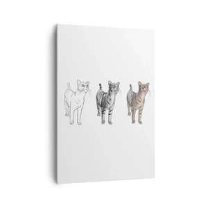 Obraz na plátne - Hodina kreslenia - 70x100 cm