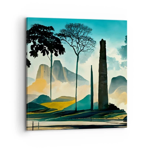 Obraz na plátne - Vyššie a vyššie - 70x70 cm