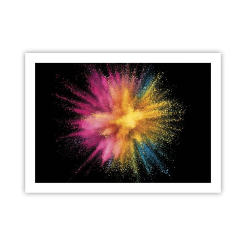 Plagát - Zrodenie farieb - 70x50 cm