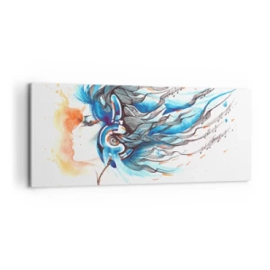 Obraz na plátne - Nech hrá hudba - 120x50 cm