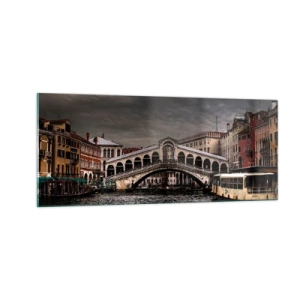 Obraz na skle - Sľub benátskeho večera - 100x40 cm